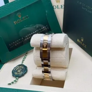 RLX Datejust m278273-0027/0028 31mm White Mother-of-Pearl Dial Stainless Steel and Yellow Gold Oyster Watch