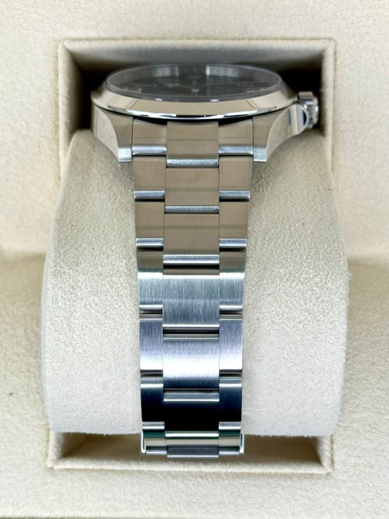 RLX Oyster Perpetual Air King Black Dial Steel Mens Watch 126900 Box Card