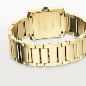 Cartier Tank Francaise Watch Medium Model Yellow Gold WGTA0113 - United Luxury