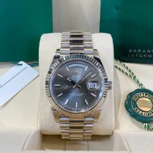 RLX Day-Date 40mm Slate Diamonds Dial 228236-0013