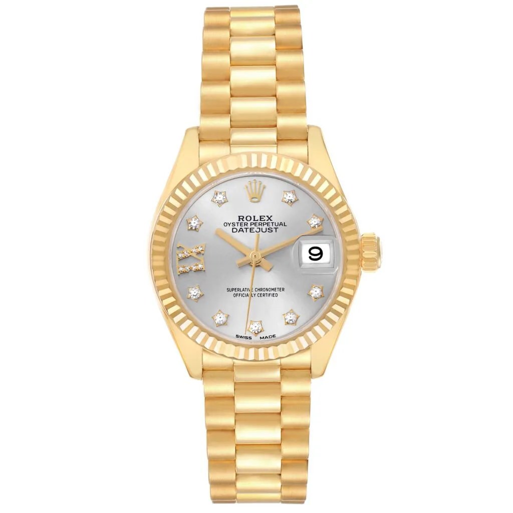 RLX Lady-Datejust 31mm 279178 Silver Diamond Dial