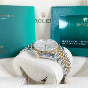 RLX Datejust 36mm 126233 MOP Diamond Dial Jubilee Two-Tone Bracelet Watch