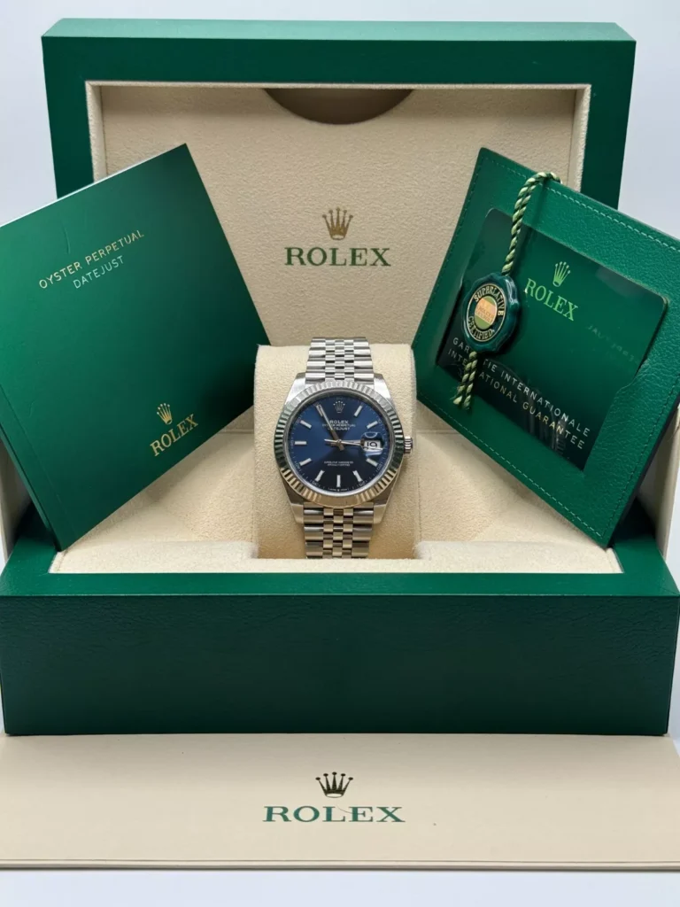 RLX Datejust 36mm 126234 Blue Index Dial 36mm Oyster Stainless Steel