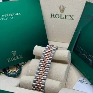 RLX Lady-Datejust 31mm 279171 Chocolate Diamond Oyster Stainless Steel and Rose Gold