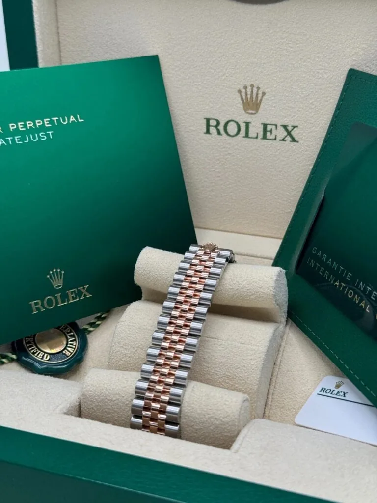 RLX Lady-Datejust 31mm 279171 Chocolate Diamond Oyster Stainless Steel and Rose Gold