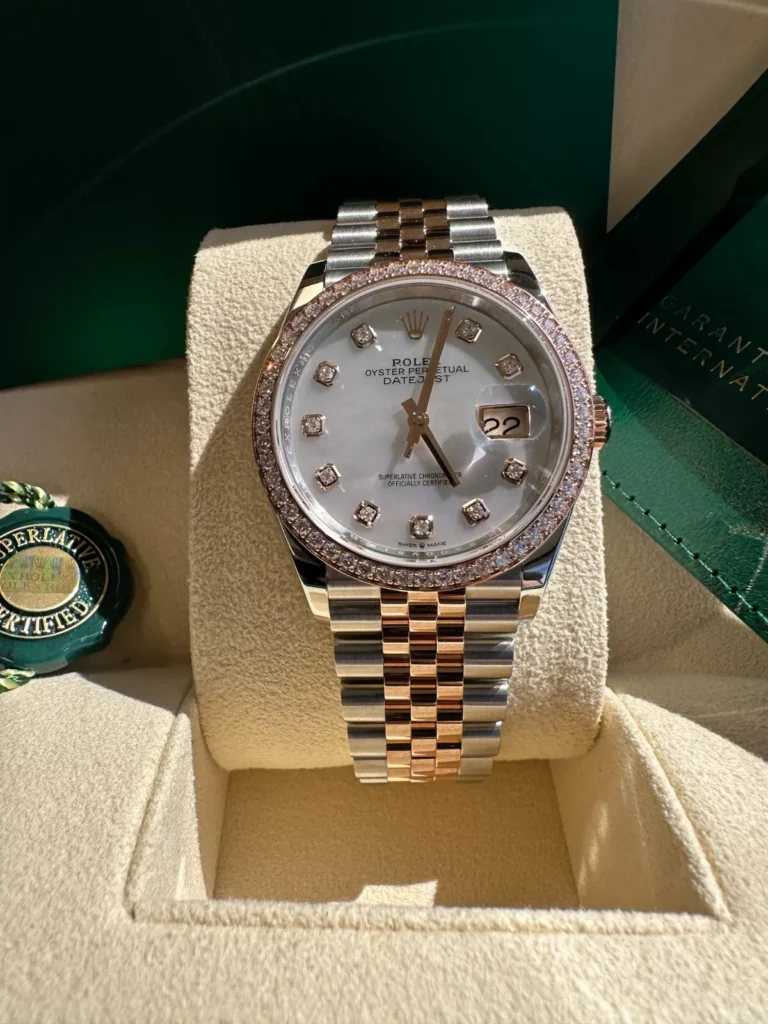 RLX Datejust 36mm 126281 Mother-of-Pearl Dial Jubilee Bracelet