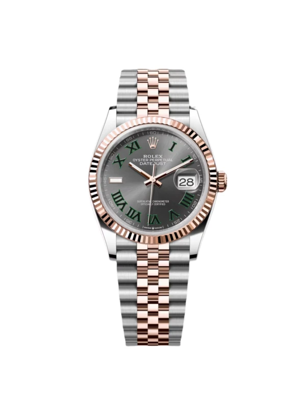 RLX Datejust 36mm 126231 Slate Dial Oyster Bracelet Watch