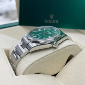 RLX Oyster Perpetual 36mm 126000-0005 Green Dial Oyster Stainless Steel Bracelet