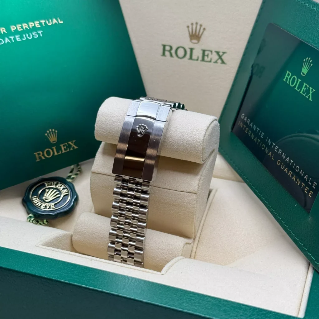 RLX Datejust 41mm 126334 Silver Index Jubilee Stainless Steel Mens Watch