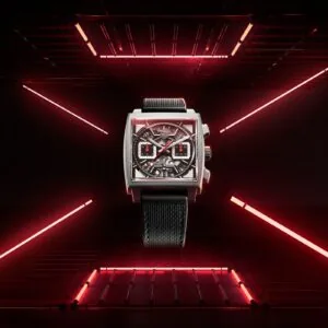 TAG Heuer Monaco Chronograph 39mm Mens Watch Titanium Black CBL2183.FT6236