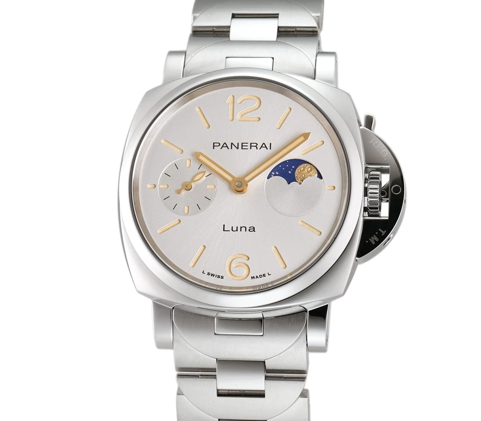 【7A Quality】Panerai Luminor Due Luna 38mm PAM01301