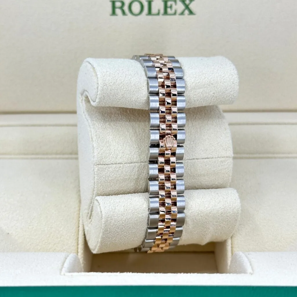 RLX Lady-Datejust 31mm 279171 Chocolate Roman Oyster Stainless Steel and Rose Gold
