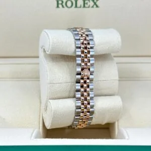 RLX Lady-Datejust 31mm 279171 Chocolate Roman Oyster Stainless Steel and Rose Gold