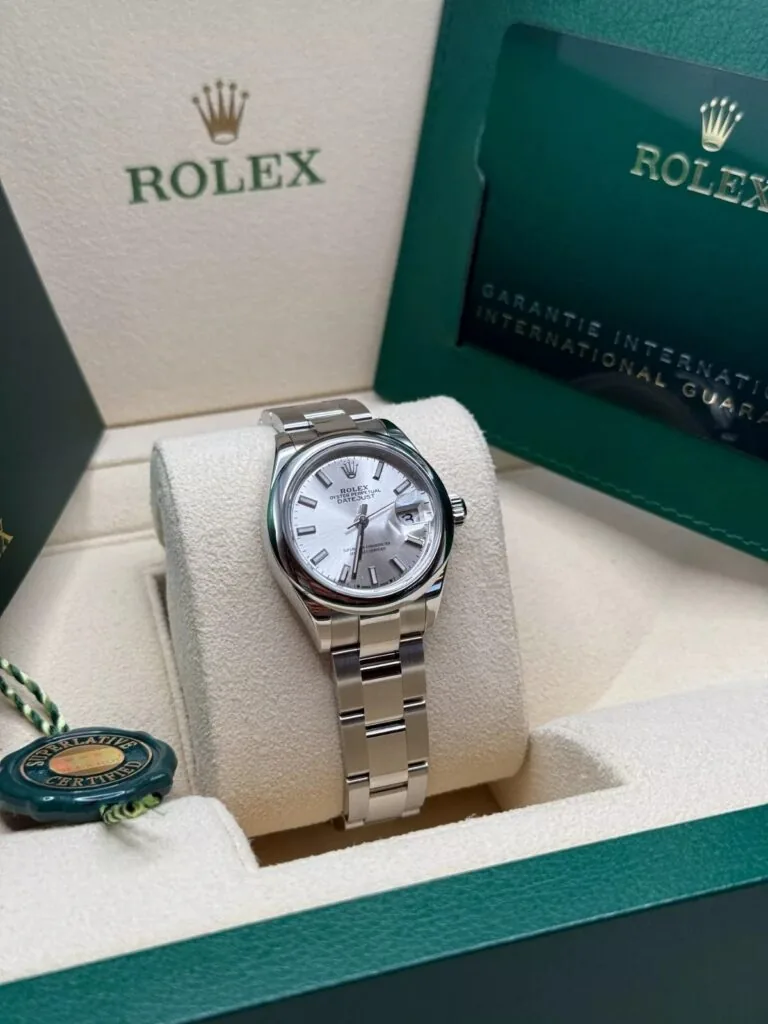 RLX Lady-Datejust 31mm m279160 Oyster Perpetual Silver Dial Oyster Bracelet