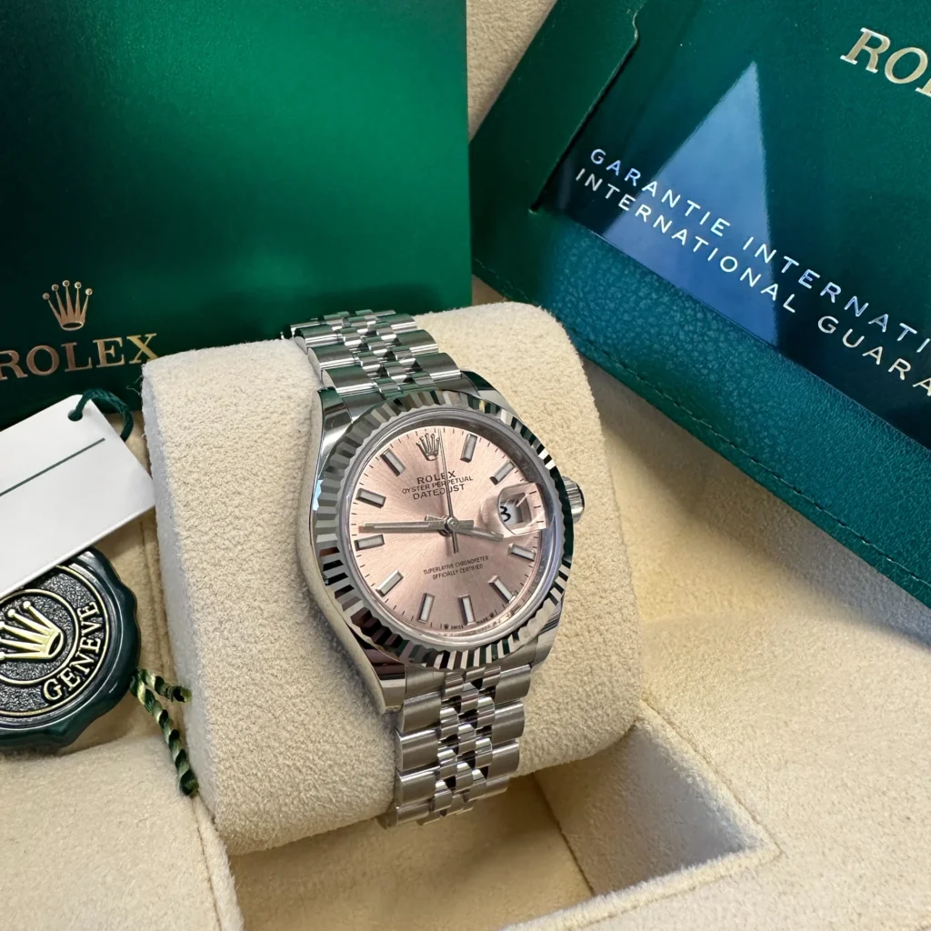 RLX Lady-Datejust 31mm 279174 Pink Dial Oyster Bracelet