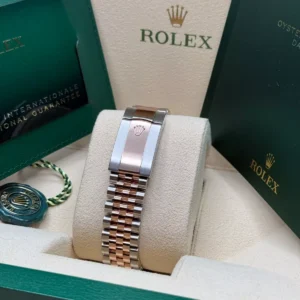 RLX Datejust 36mm 126281 Silver Palm Motif Diamond Dial Oyster Bracelet