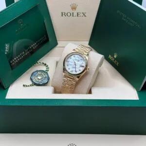 RLX Datejust m278278-0010 Mother-of-Pearl 31mm Dial President Bracelet Watch