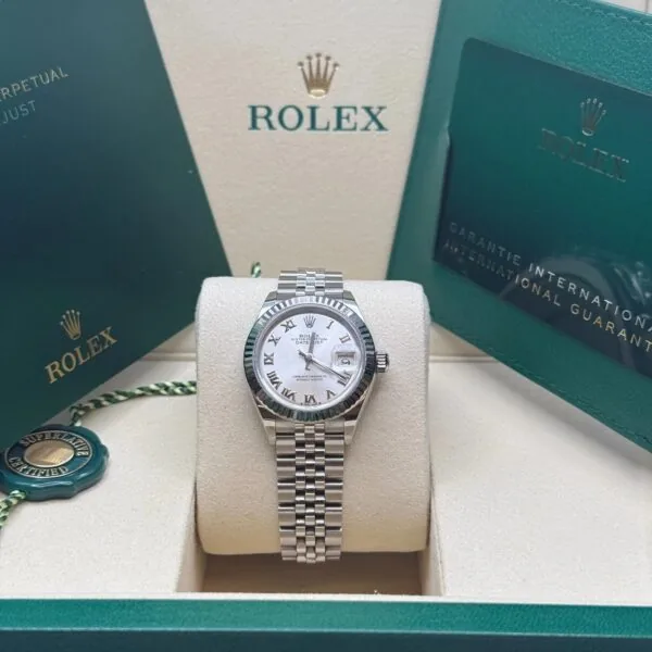 RLX Lady-Datejust 31mm 279174 Silver Roman Dial Oyster Bracelet