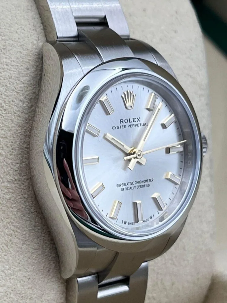 RLX Oyster Perpetual 31mm 276200-0001 Silver Dial Oyster Bracelet Watch
