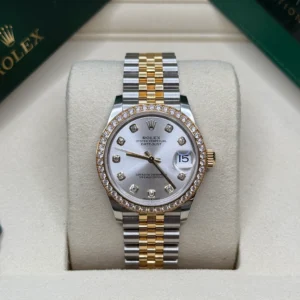 RLX Datejust m278383RBR-0019/0020 31mm Silver Dial Oyster Bracelet
