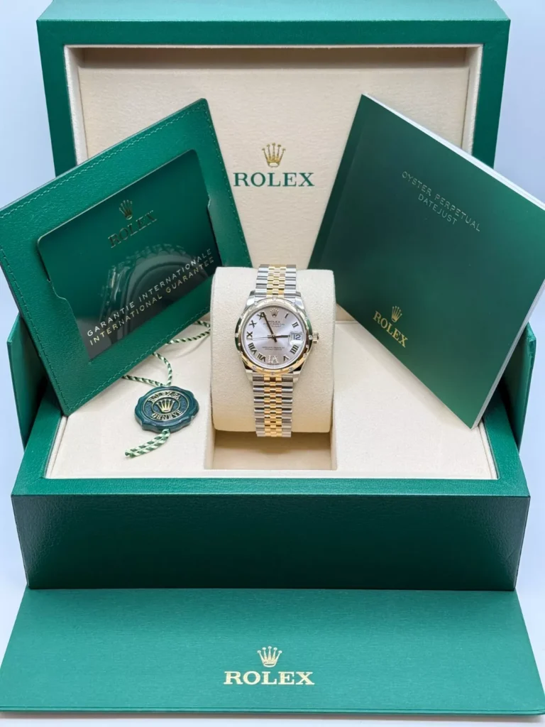 RLX Datejust m278343-0003/0004 Silver Dial Yellow Rolesor Oyster Watch