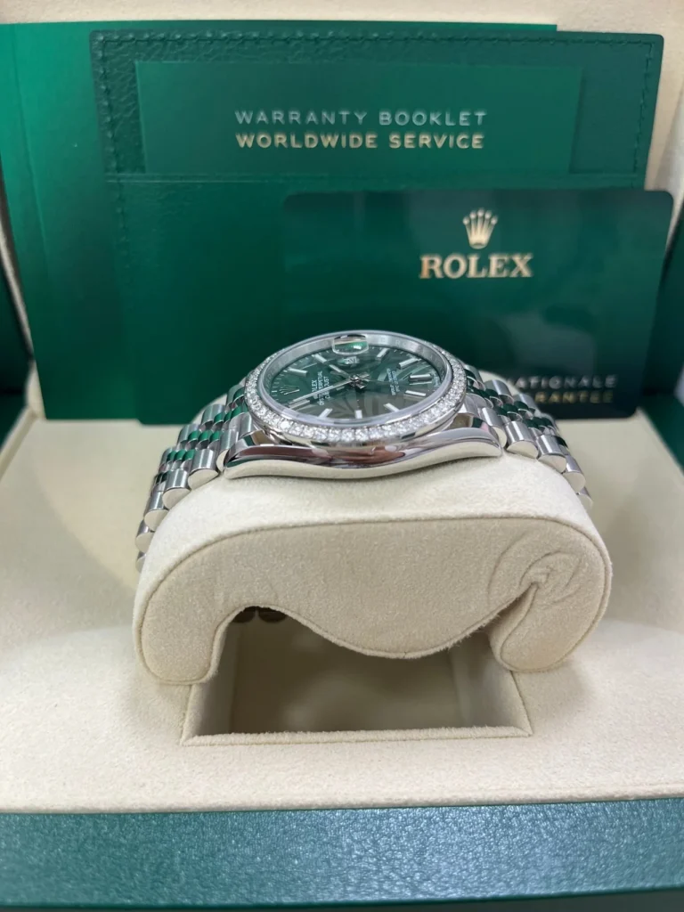 RLX Datejust 36mm 126284 Olive Green Dial Jubilee Bracelet