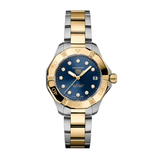 TAG Heuer Aquaracer Professional 200 Solargraph Solar Quartz 34mm WBP1323.BB0004