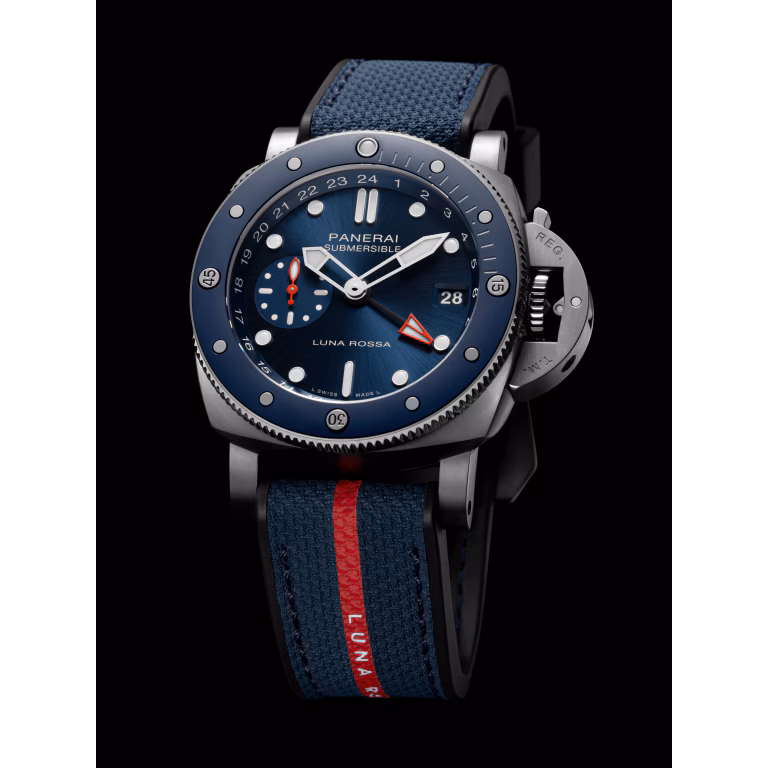 Panerai Submersible GMT Luna Rossa Titanio 42mm PAM01507