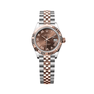RLX Lady-Datejust 31mm 279171 Chocolate Roman Oyster Stainless Steel and Rose Gold