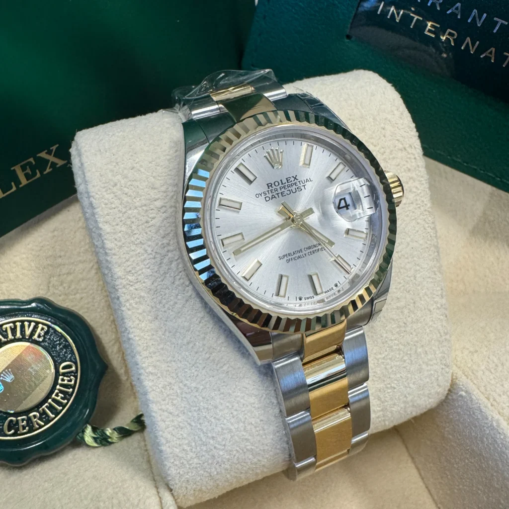 RLX Lady-Datejust 31mm 279173 Silver Index Dial Oyster Bracelet