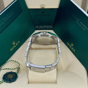 RLX Datejust 41mm 126300 Mint Green Dial Stainless Steel Oyster Bracelet Watch