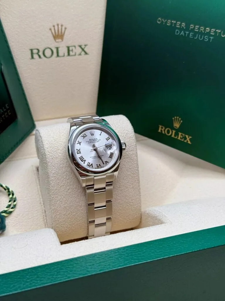 RLX Lady-Datejust 31mm m279160 Oyster Perpetual Silver Dial Oyster Bracelet