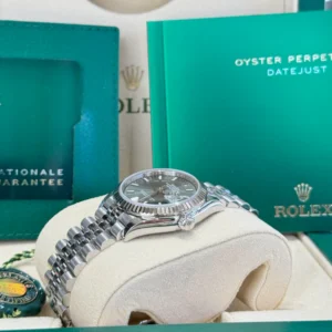 RLX Datejust m278274-0017/0018 Green Dial 31mm Oyster Watch