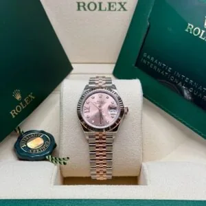 RLX Lady-Datejust 31mm 279171 Rose-colour Diamond Set Oyster Stainless Steel and Rose Gold