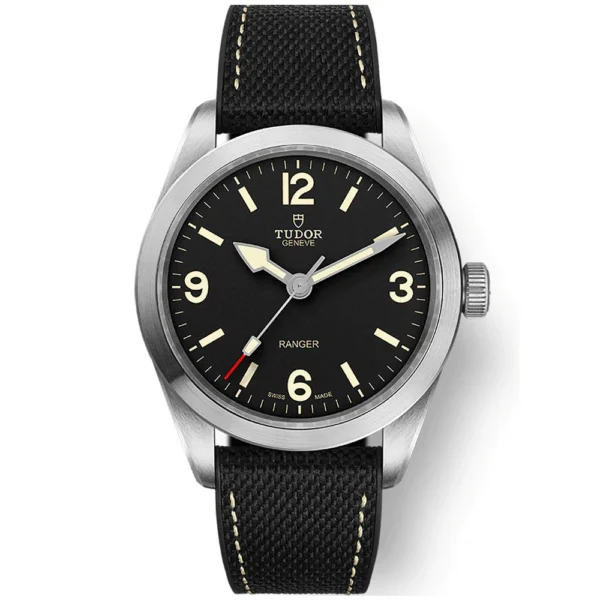 TUDOR Ranger 39mm Steel Automatic Men's Strap Watch M79950-0002