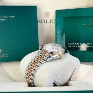 RLX Datejust m278273-0001/0002 31mm White Dial Stainless Steel and Yellow Gold Oyster Watch