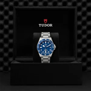 TUDOR Pelagos 42mm Blue Dial & Ceramic Bezel Men's Titanium Automatic Watch M25600TB-0001