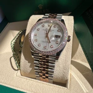RLX Datejust 36mm 126281 Mother-of-Pearl Dial Jubilee Bracelet
