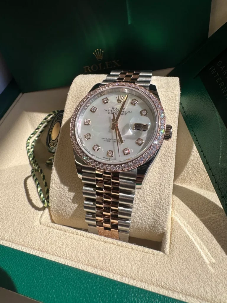 RLX Datejust 36mm 126281 Mother-of-Pearl Dial Jubilee Bracelet