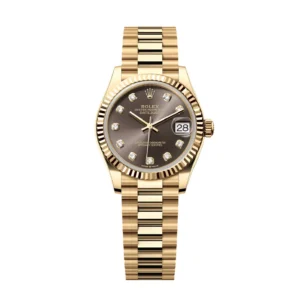 RLX Datejust m278278-0036 Dark Grey 31mm Dial President Bracelet Watch