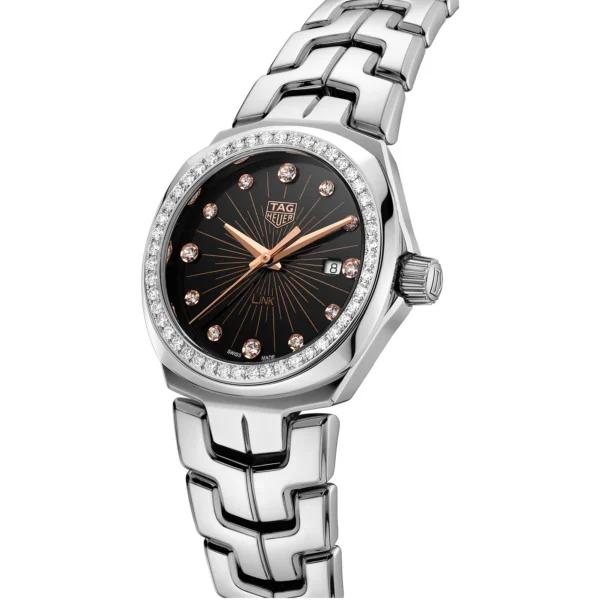 TAG Heuer Link Date Quartz 32mm Ladies Watch WBC131G.BA0649