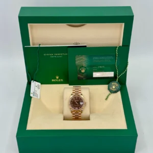 RLX Datejust m278275-0025 Chocolate 31mm Dial