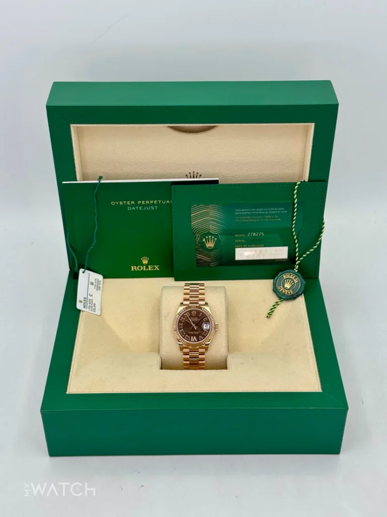 RLX Datejust m278275-0025 Chocolate 31mm Dial
