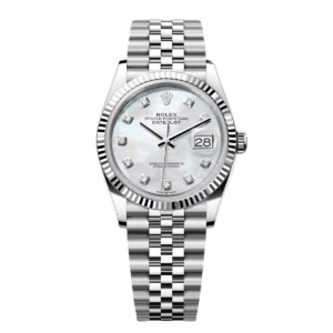 RLX Datejust 36mm 126234 Mother of Pearl Diamond Dial Oyster Stainless Steel
