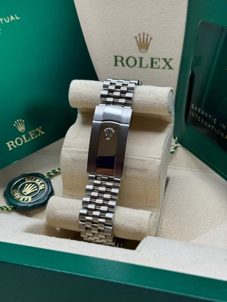 RLX Datejust 36mm 126284 Blue Jubilee Diamond Dial & Diamond Bezel, Stainless Steel Oyster Bracelet Watch