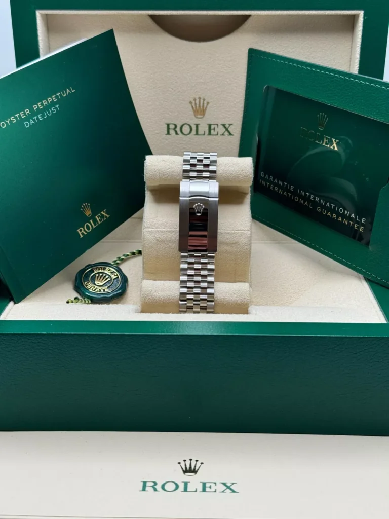 RLX Datejust 36mm 126284 Blue Jubilee Diamond Dial & Diamond Bezel, Stainless Steel Oyster Bracelet Watch