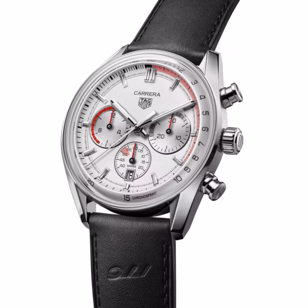 TAG Heuer Carrera Chronosprint X Porsche Special Edition 42mm Mens Watch Silver CBS2011.FC6529