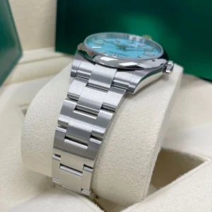 RLX 124300 Oyster Perpetual 41mm Oyster Perpetual Turquoise Index Dial