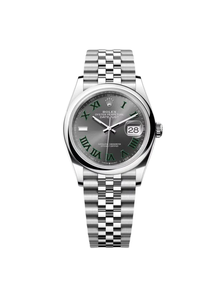 RLX Datejust 36mm 126200 Oyster Perpetual Wimbledon Dial Jubilee Stainless Steel