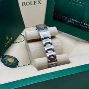 RLX Datejust m278240-0007/0008 31mm Pink Index Domed Bezel Oyster Oystersteel